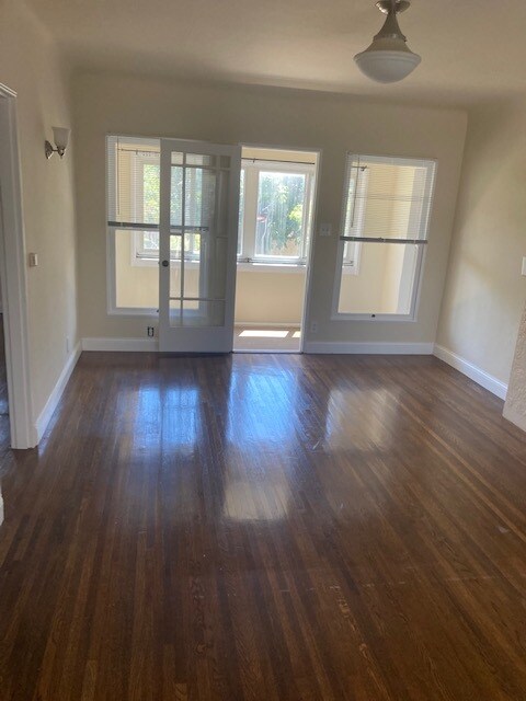 Living room to porch & back yard - 928 S Walker Ave
