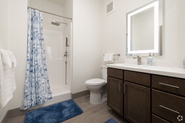 2BR, 2BA - 1,075SF - Primary Bathroom - Pueblo Springs