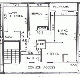 Floorplan - 734 S 23rd Ave