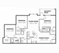 3 Bedroom/2 Bath B