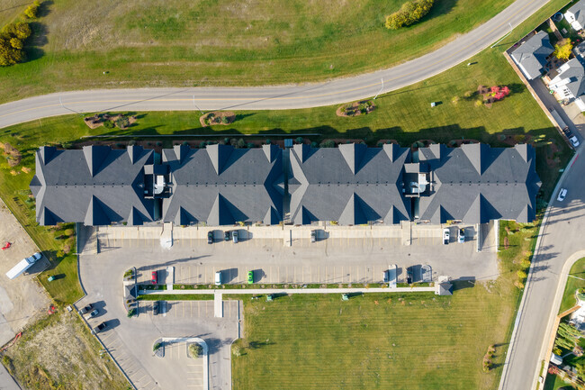 Aerial Photo - Savanna at Strathmore Lake Estates