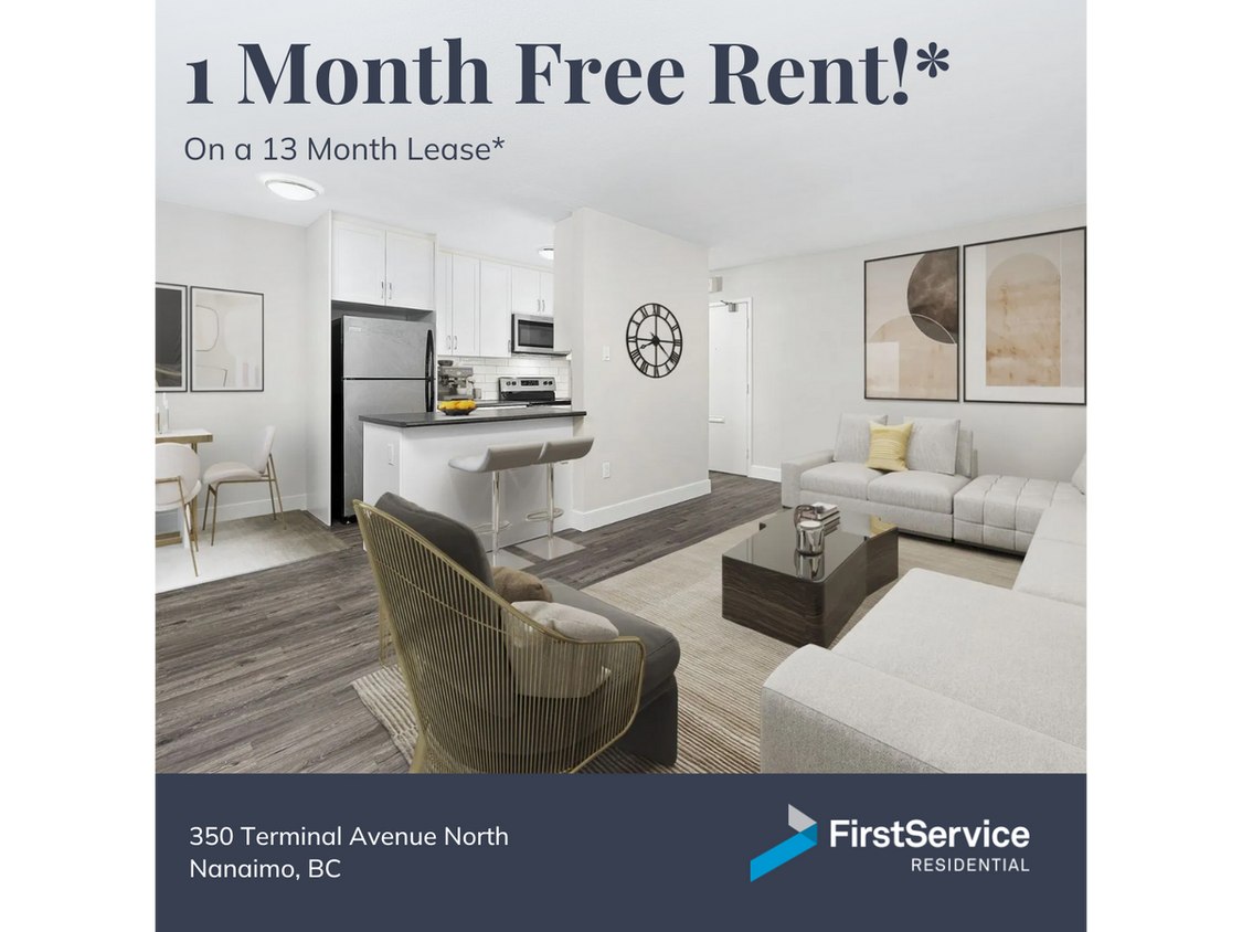 Mount Benson Arms Apartments 350 Terminal Av N Nanaimo, BC