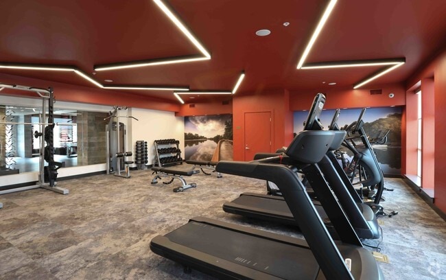 Fitness Center - Studio 3807 Apartments