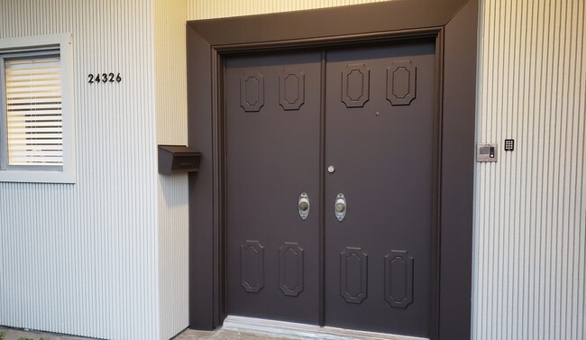 Front door - 24326 Caris St