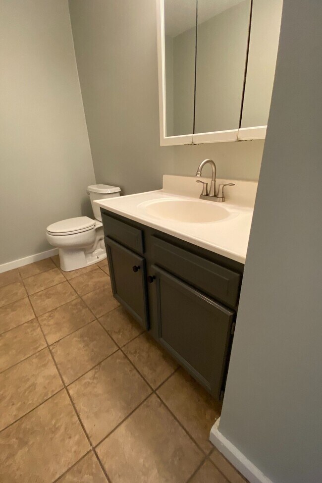 Amplio medio baño en la planta baja - 250 Union St