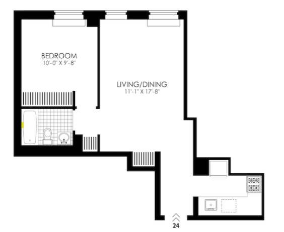 Foto del edificio - 419 W 52nd St