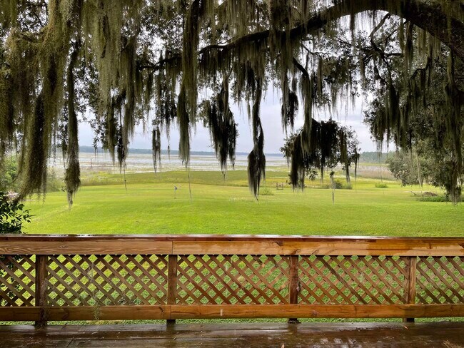 View of Lake Geneva from back deck - 855 S Lawrence Blvd