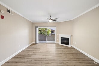 2BR, 2BA - 1,136SF - Living Room - Broadleaf Apartments