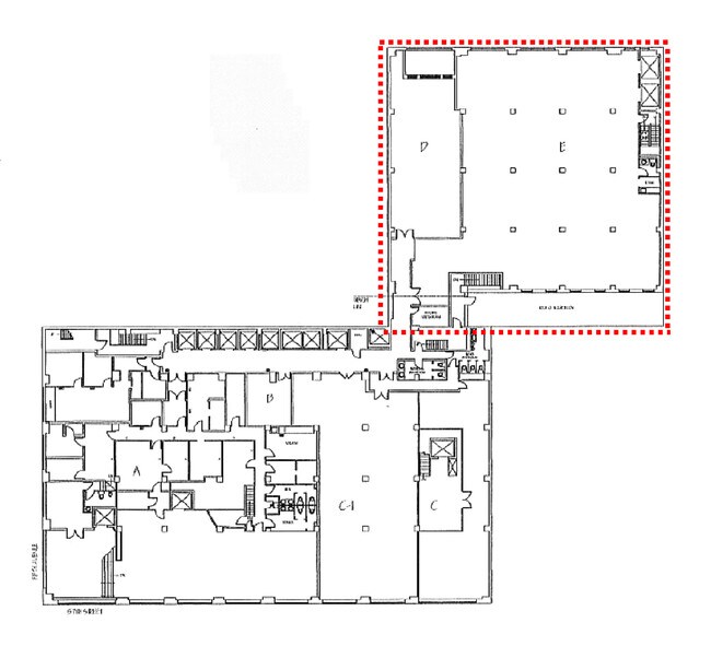 2nd floor, 11,295 sf - The Crown Building