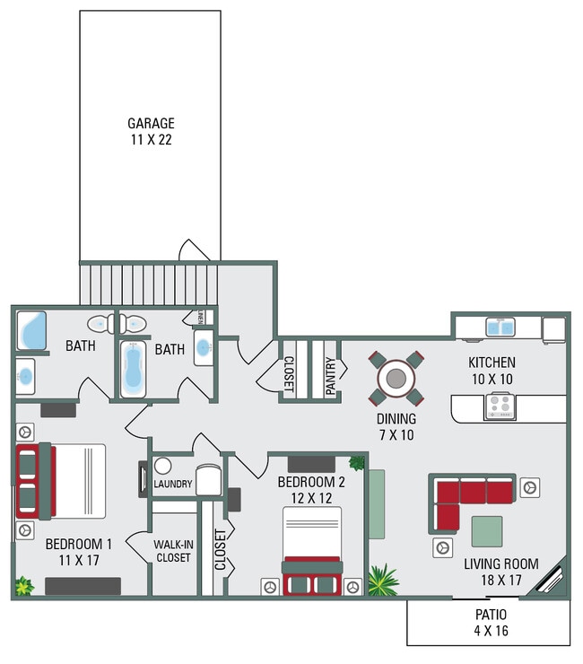 Scheuring Heights Apartments in De Pere, WI