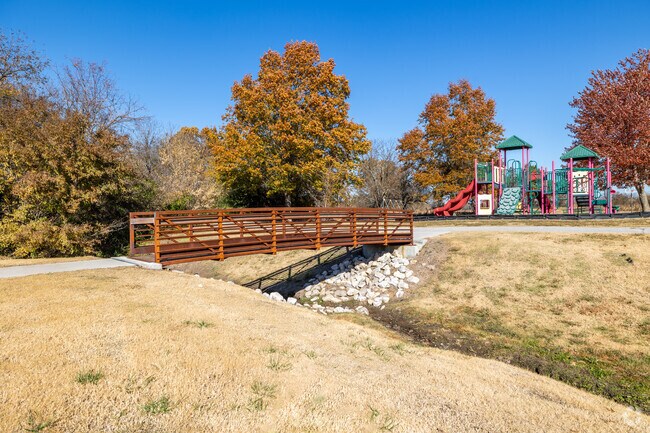 Roland Park is a beloved destination, featuring a fun-filled playground.