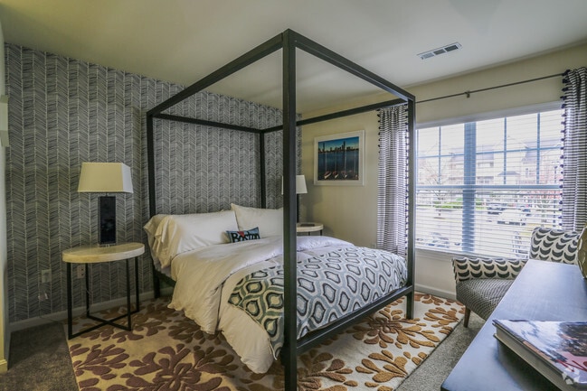 The Belmont - Master Bedroom - The Residences at Stevens Pond