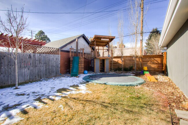 Playhouse and In-Ground Trampoline - 2415 N Gaylord St