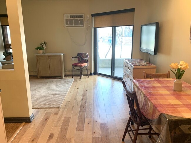Large patio and AC unit - 103 Powe St