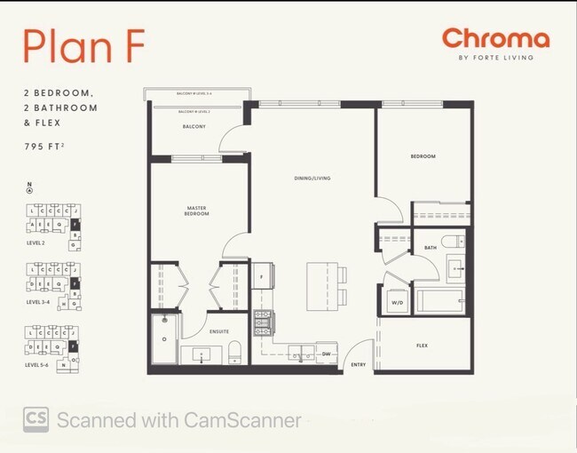 Plan d'étage - Chroma