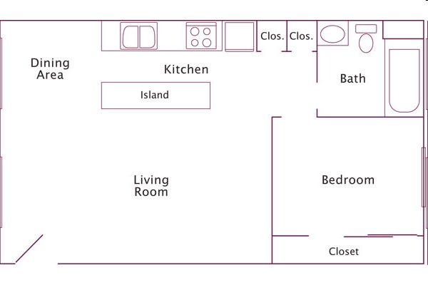 1HAB/1BA - Taybin Terrace Apartments