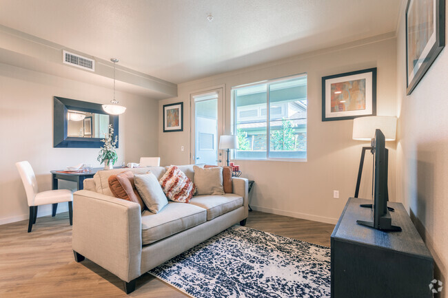 2BD, 2BA - Living Room - Stonebrier Apartment Homes