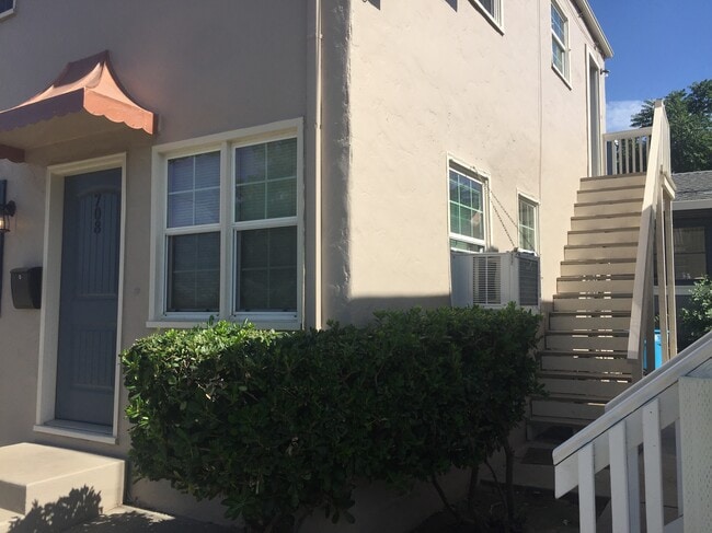 Side stair entrance - 706 9th St