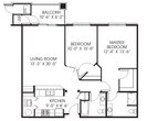 Millennium - 2 Bed, 2 Bath (B)
