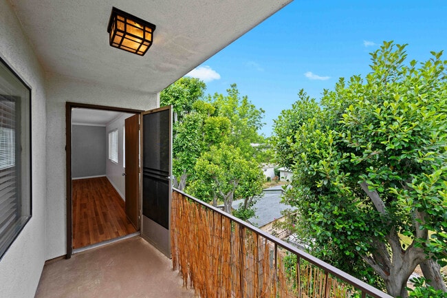 Balcony view - 12801 Moorpark St