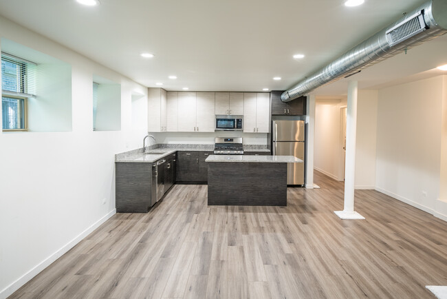 Open Kitchen with great island! - 2450 N Orchard St