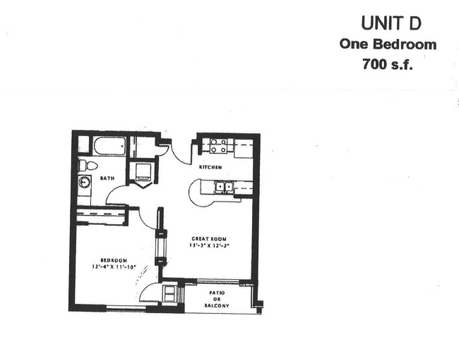 7100 Building Only - Middleton Ridge Apartments