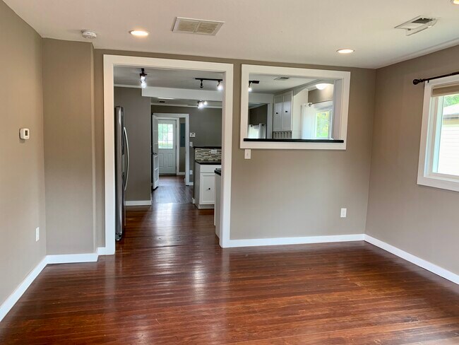 View of kitchen and dining area from living room - 113 Locust St
