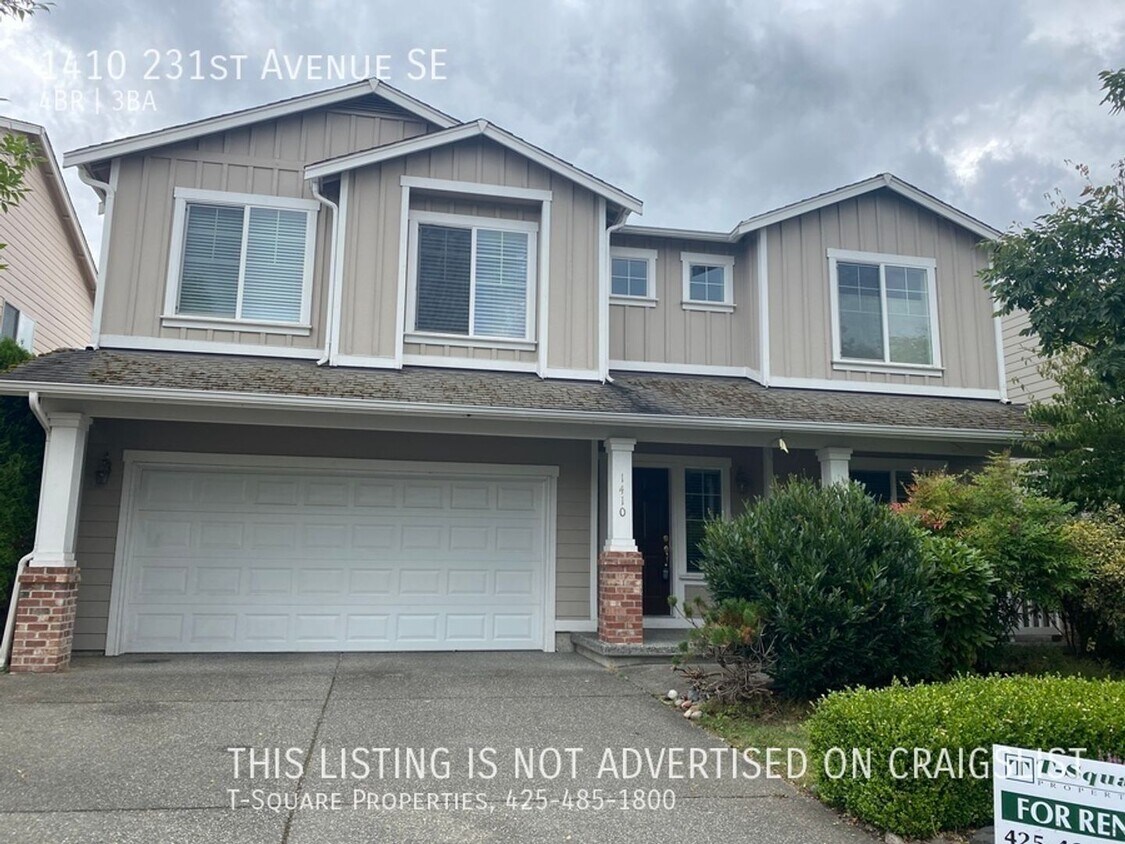Foto principal - Prime Location in Sammamish - 4 Bedroom Ho...