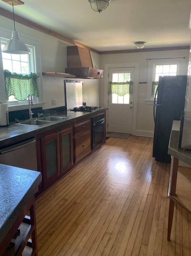 Kitchen with Concrete Countertops - 144 Elm St