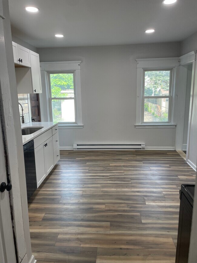 View from dining room to kitchen - 57 Kirkover St