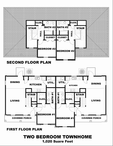 2BR/2BA - Townhomes of Sherwood Forest