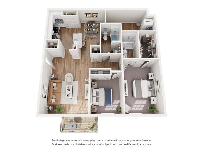 Interior Photo - Georgetown Park Apartments