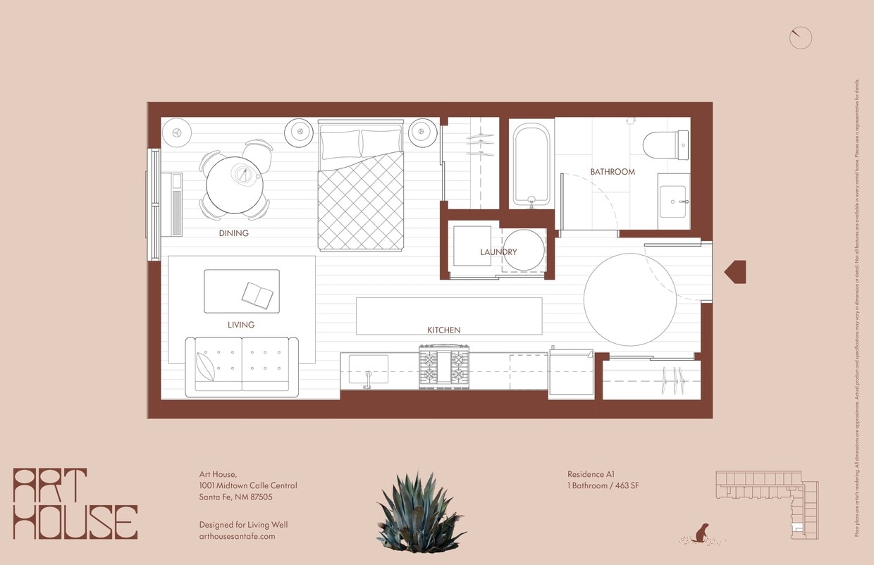 Floorplan - ArtHouse Apartments