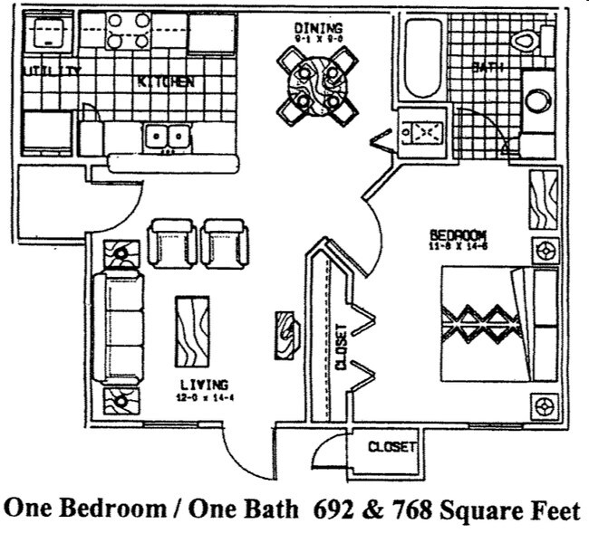 1HAB/1BA - Cambridge Court