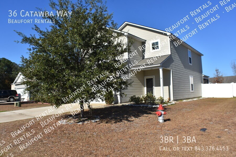 36 Catawba Way Beaufort, SC 29906 House for Rent in Beaufort, SC