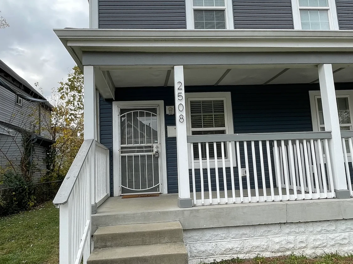 Front door - 2508 Guilford Ave