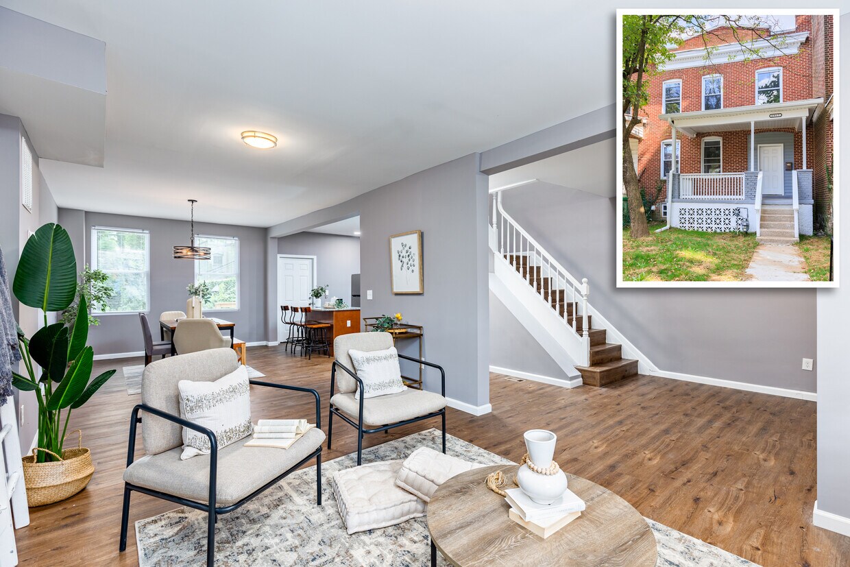 3917 Bonner Rd, Baltimore, MD 21216 Townhome Rentals in Baltimore MD