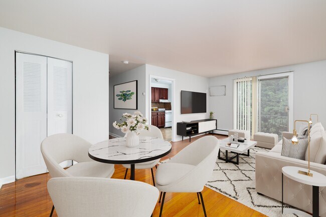 Sala de estar - Drexel Apartments