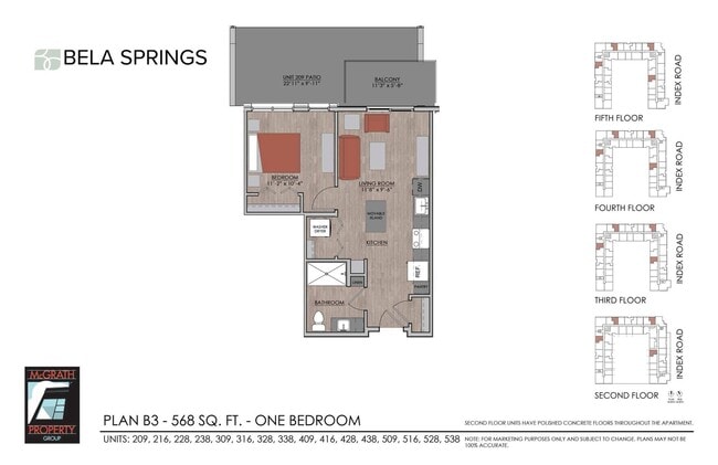 Interior Photo - Bela Springs