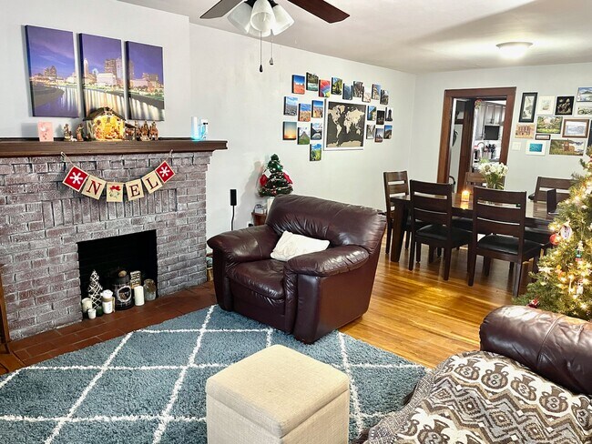Open living and dining room - 247 E Jenkins Ave