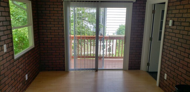 Inside lopking out to private covered patio - 2857 Route 9D