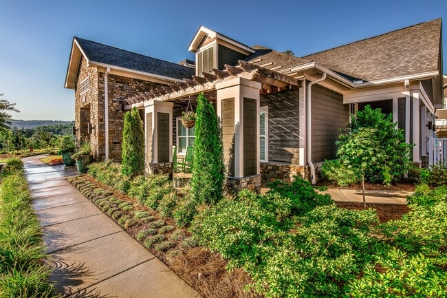 Exterior de la casa club de Retiro en Greystone - Retreat at Greystone