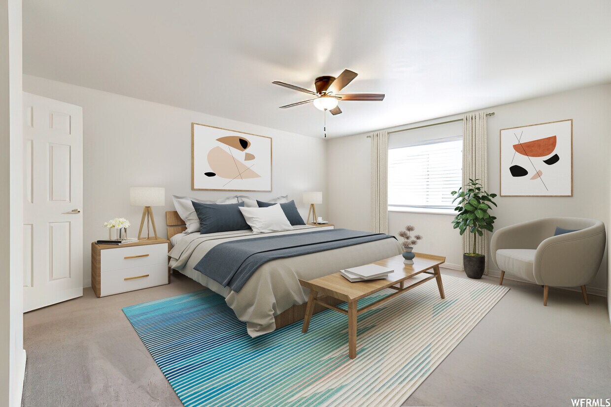 Primary bedroom suite - 709 W Jefferson Ln