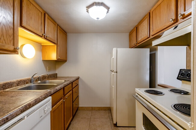 1HAB, 1BA - Cocina - Forest Hill Apartments