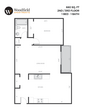 1 Bed, 1 Bath - 680 sq ft