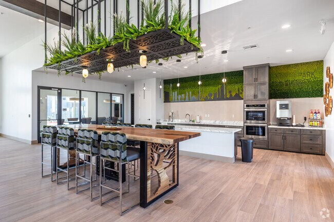 Cocina de la casa club - North Park Living