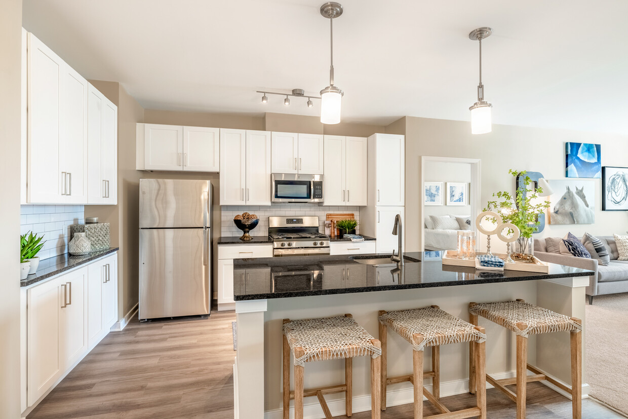 Designer Collection Kitchen - Creekstone Village Apartments