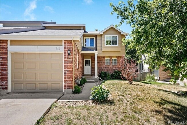 Garage/Front yard - 360 W 114th Pl