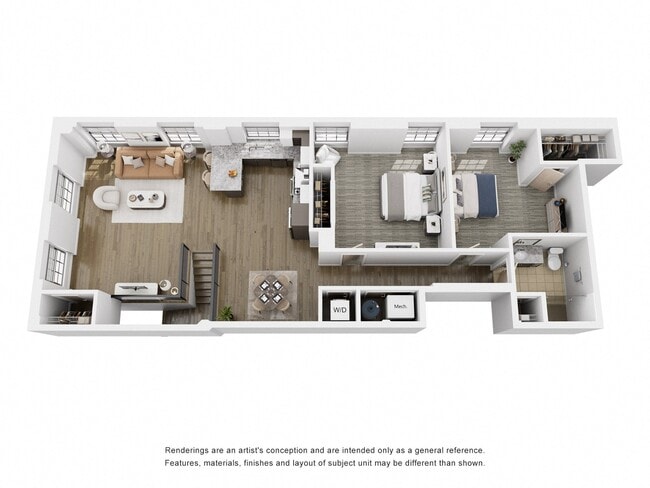 Interior Photo - The Lofts at Elk Terminal