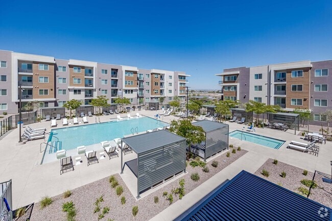 Element 12 at Cadence, Henderson, NV, Aerial View - Element 12 at Cadence